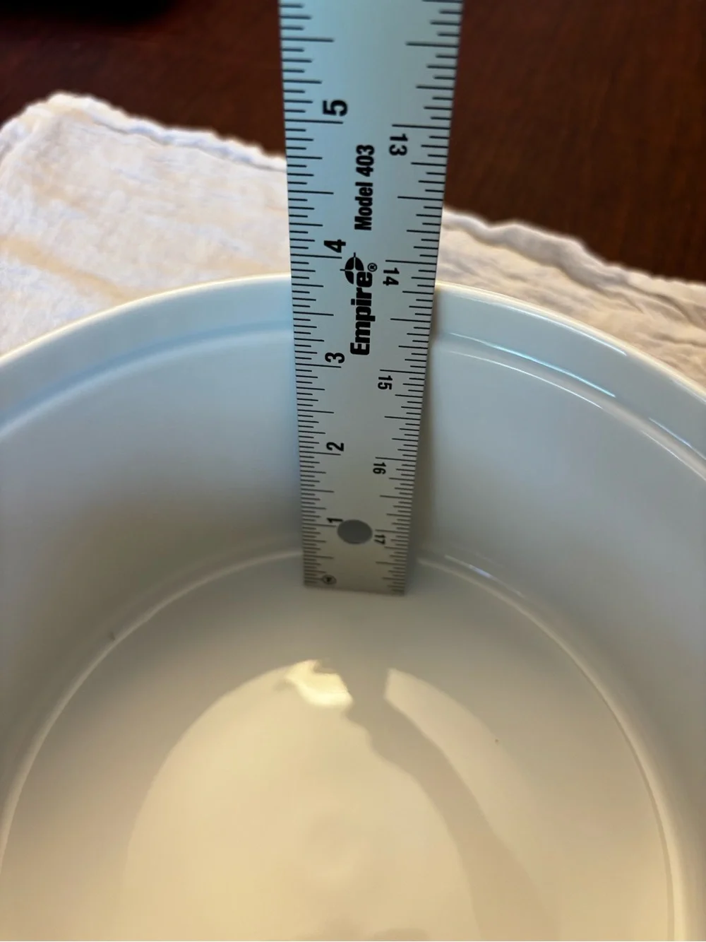 Crate&Barrel White Fluted Ceramic Ramekin